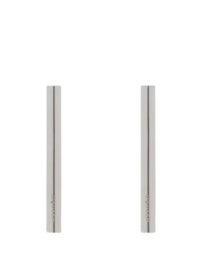 Alexander Mcqueen Ohrringe Mit Stabdesign In Silver