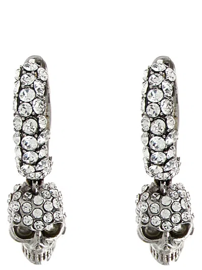 ALEXANDER MCQUEEN SKULL EARRINGS
