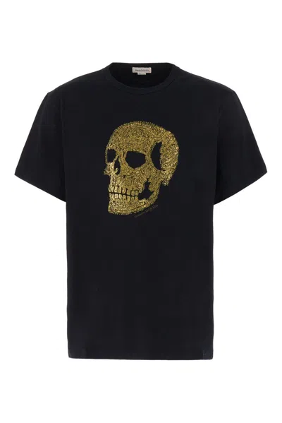 Alexander Mcqueen Skull T-shirt In Black