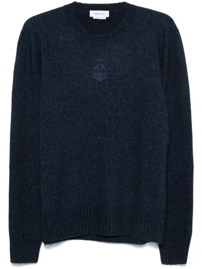 ALEXANDER MCQUEEN SKULL-EMBROIDERED SWEATER