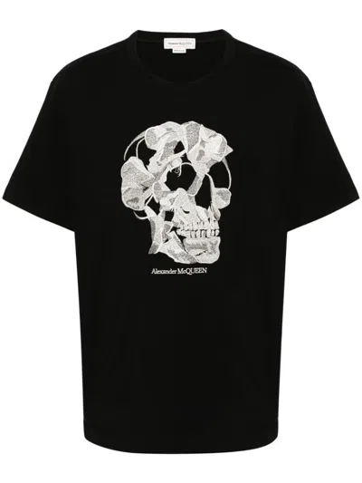 Alexander Mcqueen T-shirt In Black