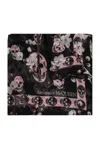 ALEXANDER MCQUEEN ALEXANDER MCQUEEN SKULL FLORAL PRINTED SCARF