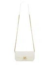 Alexander Mcqueen Ivory Calf Skin Crossbody Bags In White
