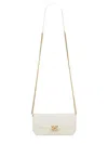 Alexander Mcqueen Ivory Calf Skin Crossbody Bags In White