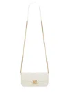 Alexander Mcqueen Ivory Calf Skin Crossbody Bags In White