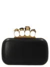 Alexander Mcqueen Skull Four Ring Embellished Clutch