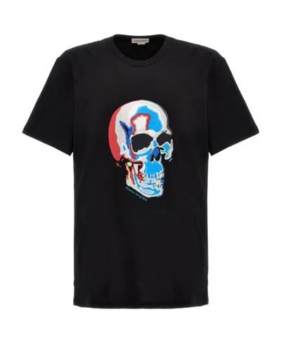 ALEXANDER MCQUEEN ALEXANDER MCQUEEN GRAPHIC PRINTED CREWNECK T-SHIRT