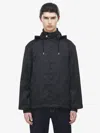 Alexander Mcqueen Alexander Mc Queen Black Nylon Jacket In Black