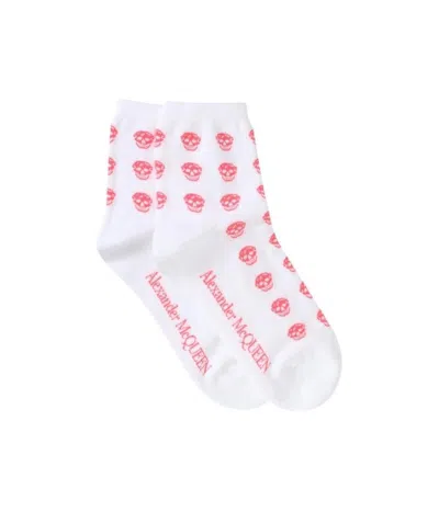 ALEXANDER MCQUEEN ALEXANDER MCQUEEN LOGO INTARSIA CREW SOCKS