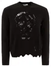 Alexander Mcqueen 'distressed Skull Print Pul