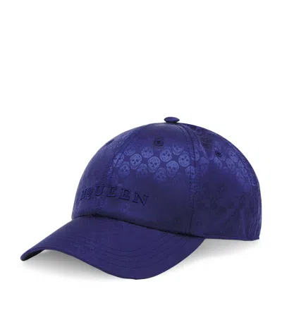 ALEXANDER MCQUEEN SKULL LOGO BASEBALL CAP
