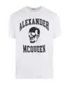 Alexander Mcqueen Alexander Mc Queen Skull T Shirt In White