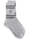 Alexander Mcqueen Skull Logo Socks