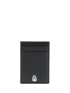 Alexander Mcqueen Skull Magnetic Card Holder
