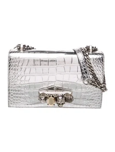 Pre-owned Alexander Mcqueen Skull Minaudière