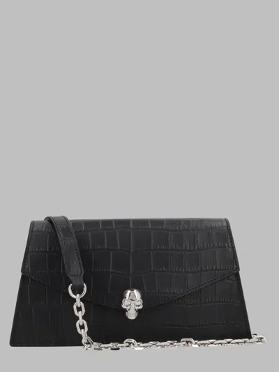 Alexander Mcqueen Skull Mini Shoulder Bag In Black