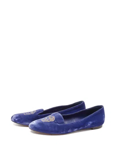 Pre-owned Alexander Mcqueen Skull-motif Loafers
