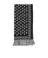 Alexander Mcqueen Skull Motif Scarf In Black