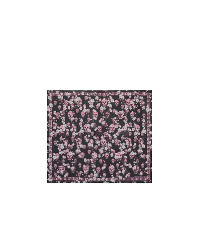 Alexander Mcqueen Scarves & Wraps In Black