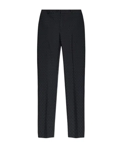 ALEXANDER MCQUEEN ALEXANDER MCQUEEN SKULL MOTIF TAILORED TROUSERS