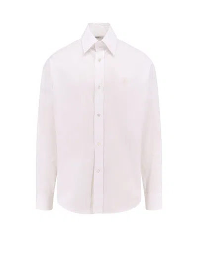 Alexander Mcqueen Skull Organic Cotton Shirt In Pink