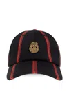 Alexander Mcqueen Skull-patch Baseball Cap In 黑色
