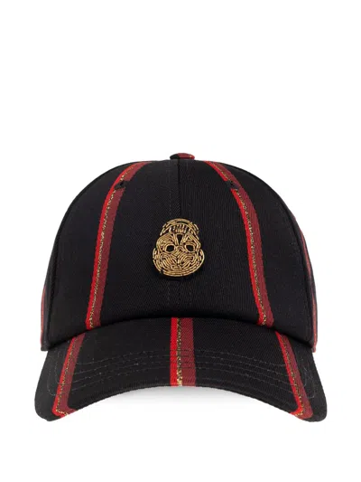 ALEXANDER MCQUEEN SKULL-PATCH BASEBALL CAP