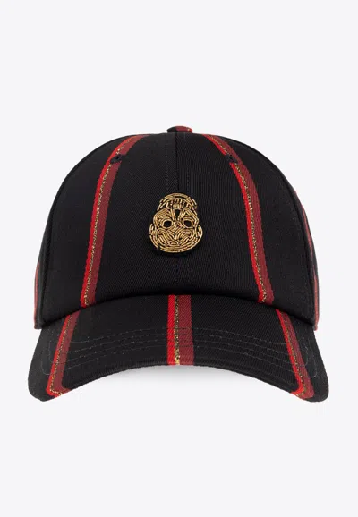 ALEXANDER MCQUEEN SKULL PATCH BASEBALL CAP