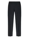 Alexander Mcqueen Skull-pattern Trousers In Black