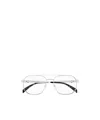 Alexander Mcqueen Skull Pilot-frame Glasses In White