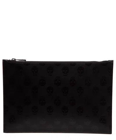 Alexander Mcqueen Skull Pouch In Black