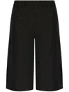 Alexander Mcqueen Skull Jacquard Pattern Shorts
