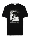 Alexander Mcqueen Skull-print Cotton T-shirt In Black
