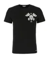 Alexander Mcqueen Skull-print Cotton T-shirt In Black