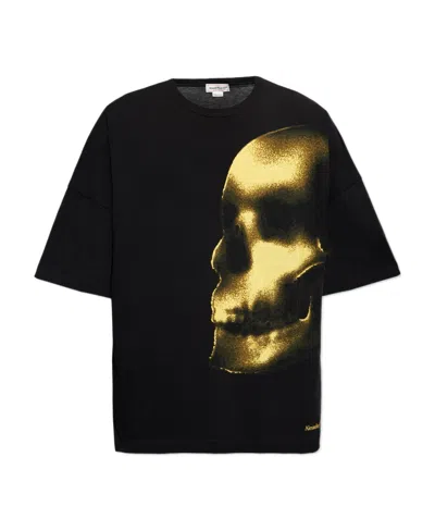 ALEXANDER MCQUEEN ALEXANDER MCQUEEN GRAPHIC PRINTED CREWNECK T-SHIRT