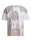 Alexander Mcqueen Mcqueen Skull Print Graphic T-shirt In Neutral