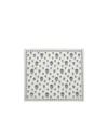 Alexander Mcqueen Classic Silk Chiffon Skull Scarf In White