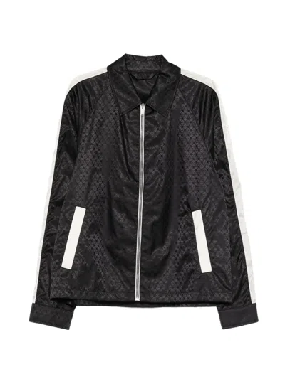 Alexander Mcqueen Skull-print Shirt Jacket In Black