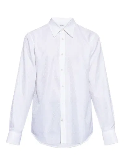 Alexander Mcqueen Skull-print Shirt In White