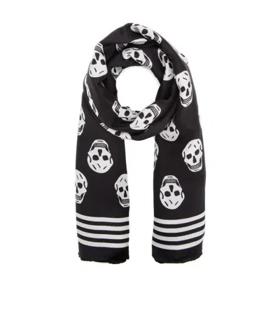 ALEXANDER MCQUEEN ALEXANDER MCQUEEN SKULL PRINTED SQUARE SCARF