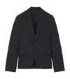 Alexander Mcqueen Skull-print Single-breasted Blazer In Black