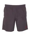 Alexander Mcqueen Skull-print Swim Shorts In Black