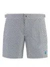 Alexander Mcqueen Alexander Mc Queen 549980 Man Ivory/lapis Blue Sea Clothing In White