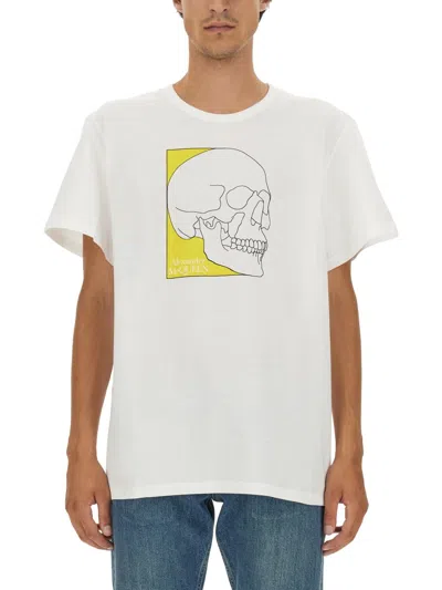 ALEXANDER MCQUEEN ALEXANDER MCQUEEN SKULL PRINT T SHIRT