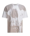 Alexander Mcqueen Mcqueen Skull Print Graphic T-shirt In Neutral