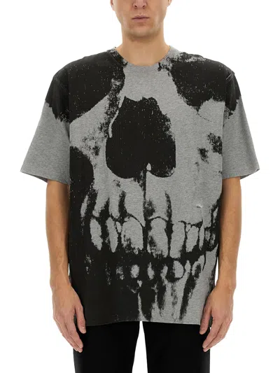 ALEXANDER MCQUEEN SKULL PRINT T-SHIRT