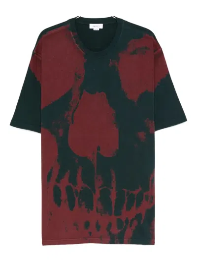Alexander Mcqueen Skull-print T-shirt In Multi