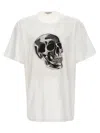 Alexander Mcqueen Graphic-printed Crewneck T-shirt In White
