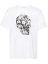 Alexander Mcqueen Mcqueen Men Printed T-shirt In White