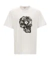 Alexander Mcqueen Mcqueen Men Printed T-shirt In White